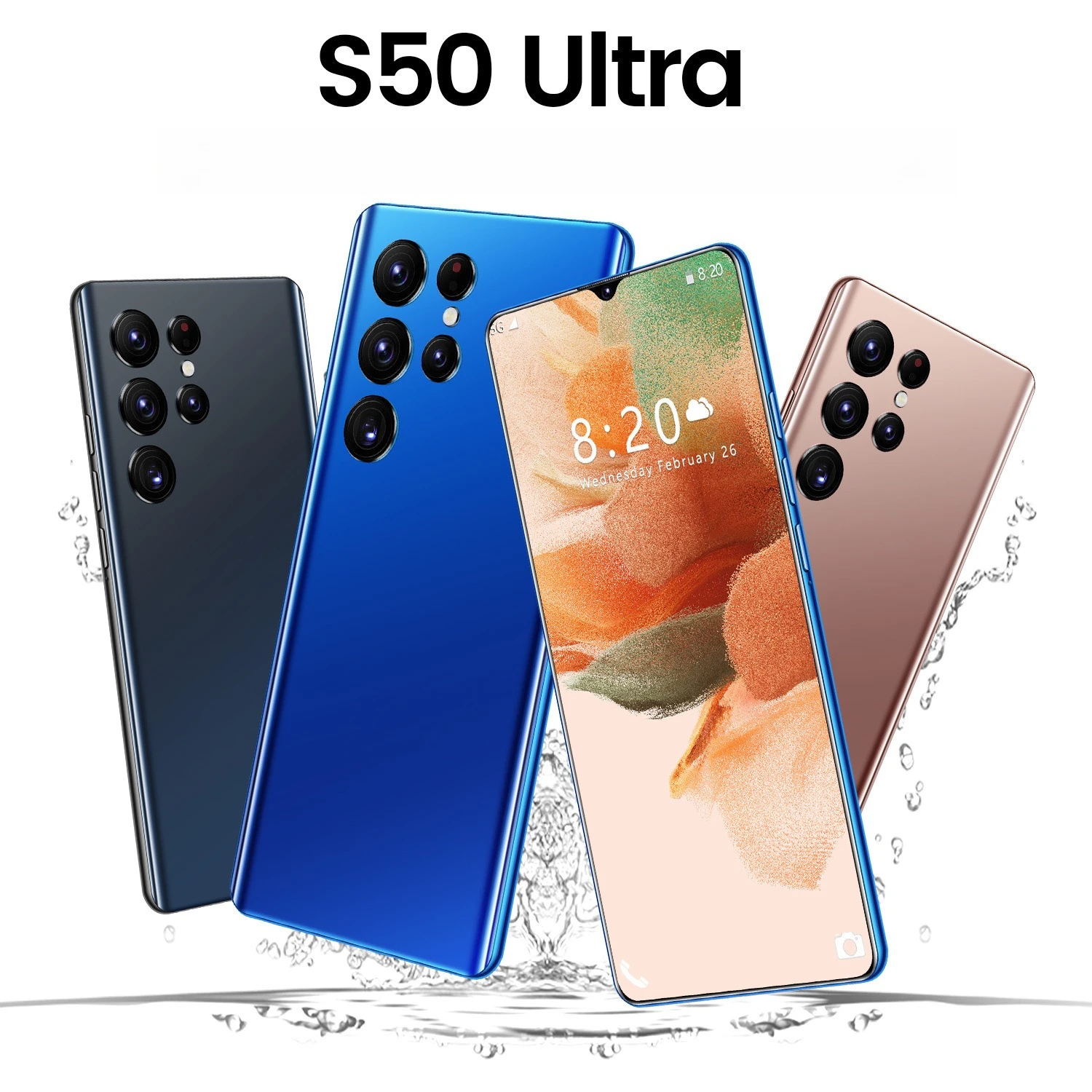 7.2inch S50 Ultra Dummy Phone False Mobile Phone Telephone Smartphone Fake Phones Prop Model Mockup Replica Display
7.2inch S50 Ultra Dummy Phone False Mobile Phone Telephone Smartphone Fake Phones Prop Model Mockup Replica Display
