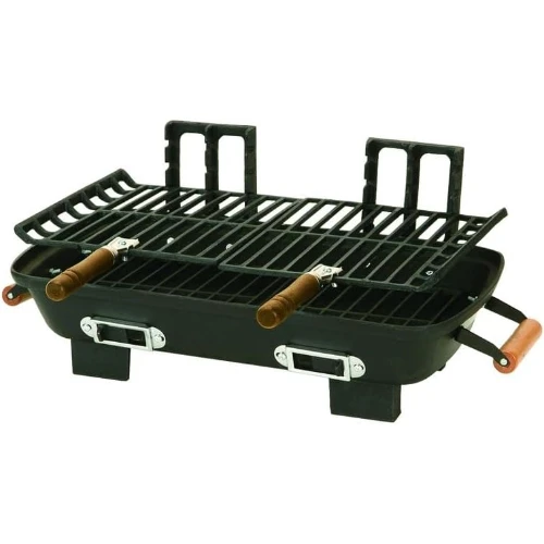 Cast Iron Hibachi 10 by 18-Inch Charcoal Grill
Cast Iron Hibachi 10 by 18-Inch Charcoal Grill