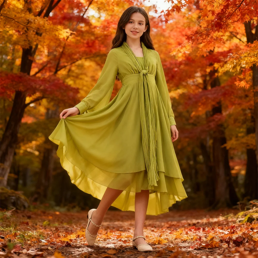 Рамадан Ид Джеллаба шифоновые вечерние платья для девочек детский халат арабский кафтан Дубай Абая исламская одежда марокко кафтан Vestidos 
Рамадан Ид Джеллаба шифоновые вечерние платья для девочек детский халат арабский кафтан Дубай Абая исламская одежда марокко кафтан Vestidos