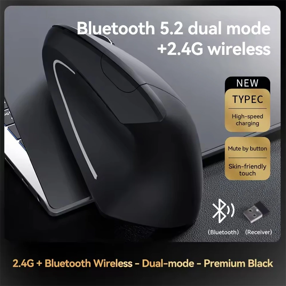 FGCLSY Vertical Mouse Ergonomic 2.4GHz Wireless Optical Mice 3 Adjustable DPI 800/1200/1600 6 Buttons for Laptop PC Computer
FGCLSY Vertical Mouse Ergonomic 2.4GHz Wireless Optical Mice 3 Adjustable DPI 800/1200/1600 6 Buttons for Laptop PC Computer