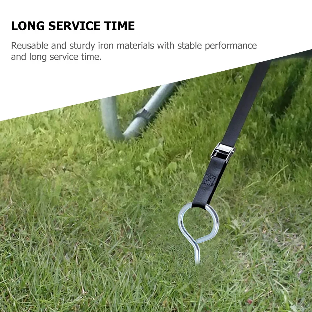 Thick Dog Pile Spiral Stake Sturdy Iron Material Long Service Firmly Inserts Outdoor Dog Training Hiking Camping Round Head
Thick Dog Pile Spiral Stake Sturdy Iron Material Long Service Firmly Inserts Outdoor Dog Training Hiking Camping Round Head