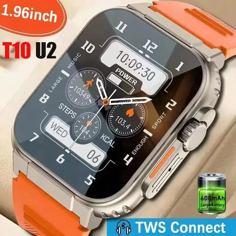 New Watch T10 U2 Smart Watch 49mm 2025 New NFC Men Women GPS Track Bluetooth Call BT Music Games Wireless Charging Smartwatch
New Watch T10 U2 Smart Watch 49mm 2025 New NFC Men Women GPS Track Bluetooth Call BT Music Games Wireless Charging Smartwatch