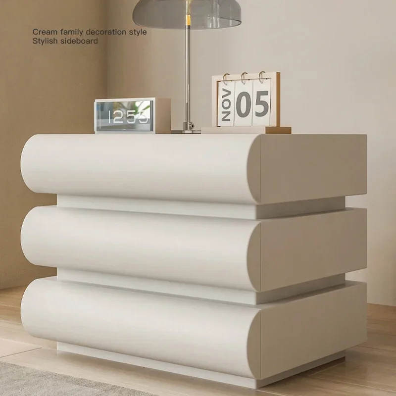 Cream Style Solid Wood Bedside Cabinet Bedroom Simple Modern Nightstand Storage Cabinet Creative Luxury Muebles Furniture
Cream Style Solid Wood Bedside Cabinet Bedroom Simple Modern Nightstand Storage Cabinet Creative Luxury Muebles Furniture