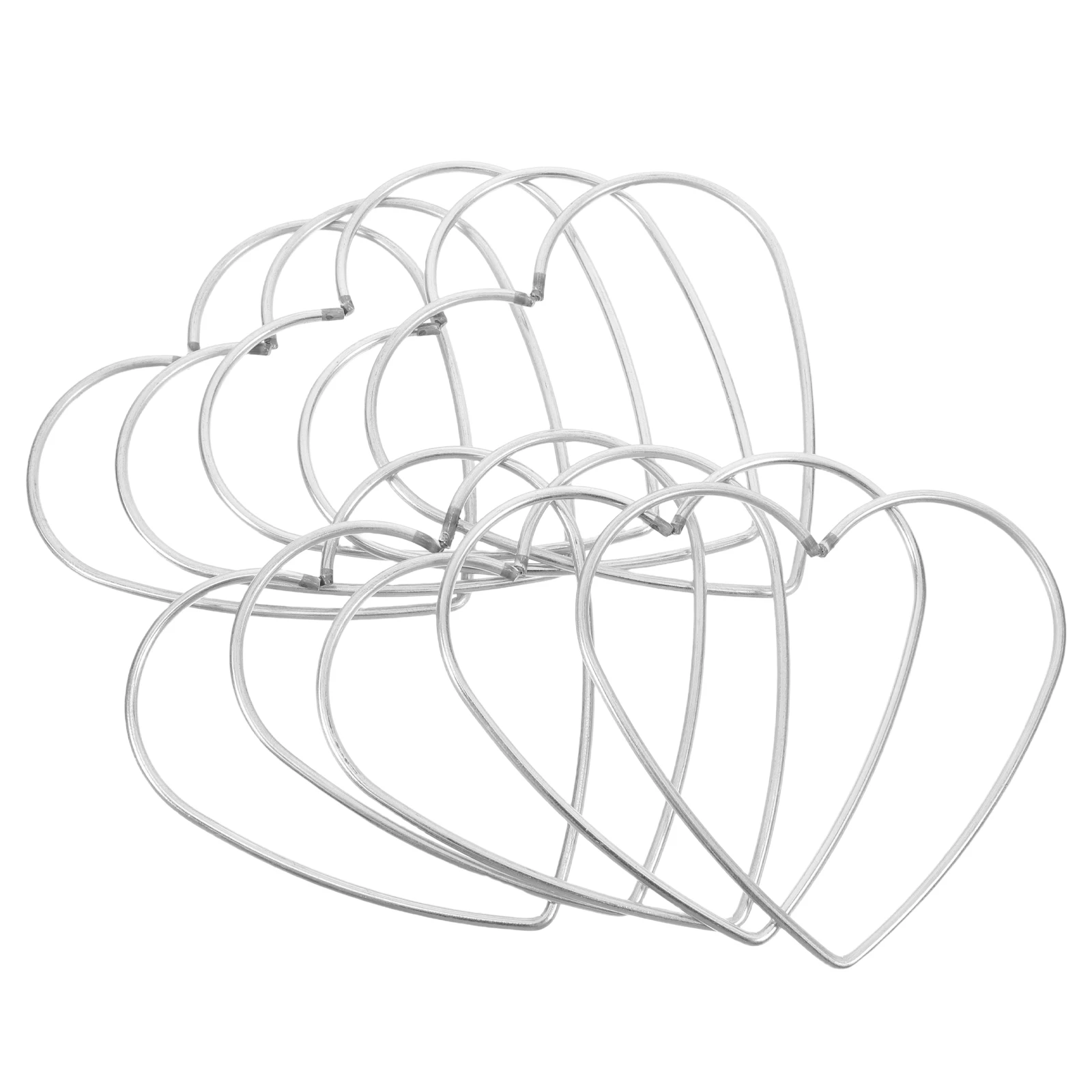 10pcs Shaped Rings Iron Craft Supplies DIY Wreath Metal Wreath Hoop Ring Metal Macrame Heart Ring Pentagram Frame
10pcs Shaped Rings Iron Craft Supplies DIY Wreath Metal Wreath Hoop Ring Metal Macrame Heart Ring Pentagram Frame