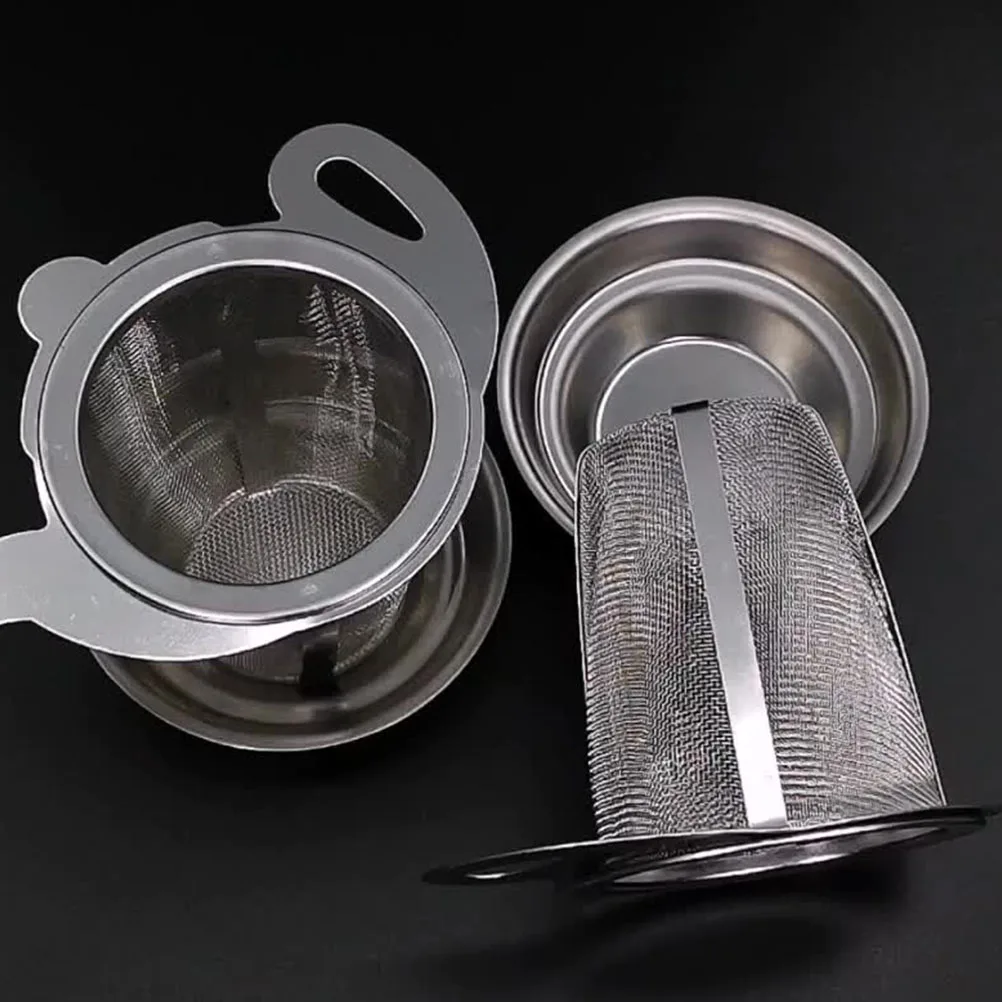 Stainless Steel Tea Strainer Filter Infuser Residue Steeper Kitchen Bar Supplies Lightweight Portable Reusable High Temp
Stainless Steel Tea Strainer Filter Infuser Residue Steeper Kitchen Bar Supplies Lightweight Portable Reusable High Temp