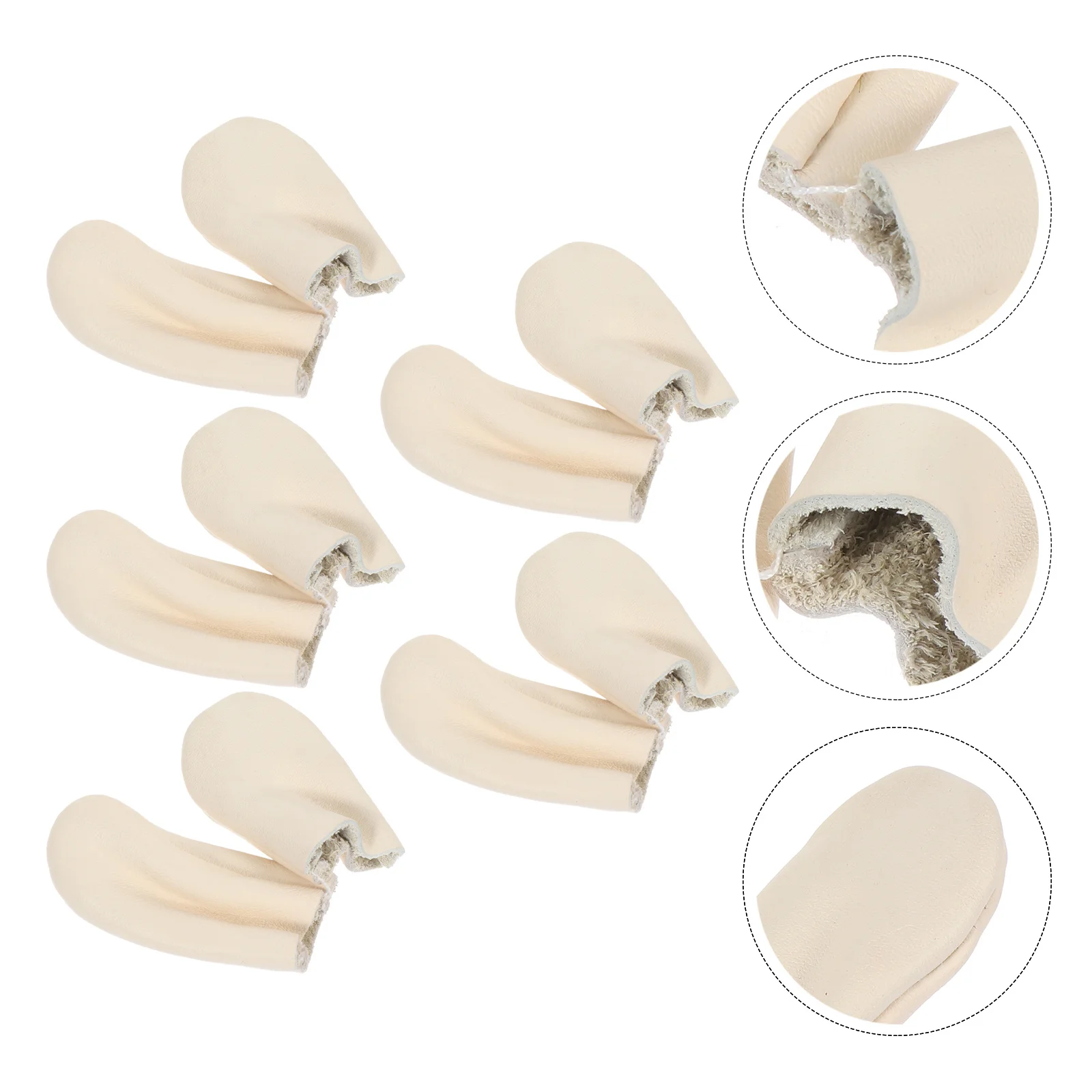 5Pairs Finger Protective Guards Comfortable Breathable Thimbles for Sewing DIY Crafts Long-Lasting Set
5Pairs Finger Protective Guards Comfortable Breathable Thimbles for Sewing DIY Crafts Long-Lasting Set