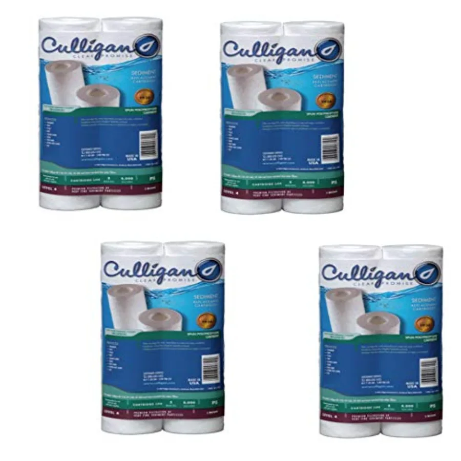 P5A P5 Whole House Premium Water Filter 8 000 Gallons 2/Pack White 4 Pack
P5A P5 Whole House Premium Water Filter 8 000 Gallons 2/Pack White 4 Pack