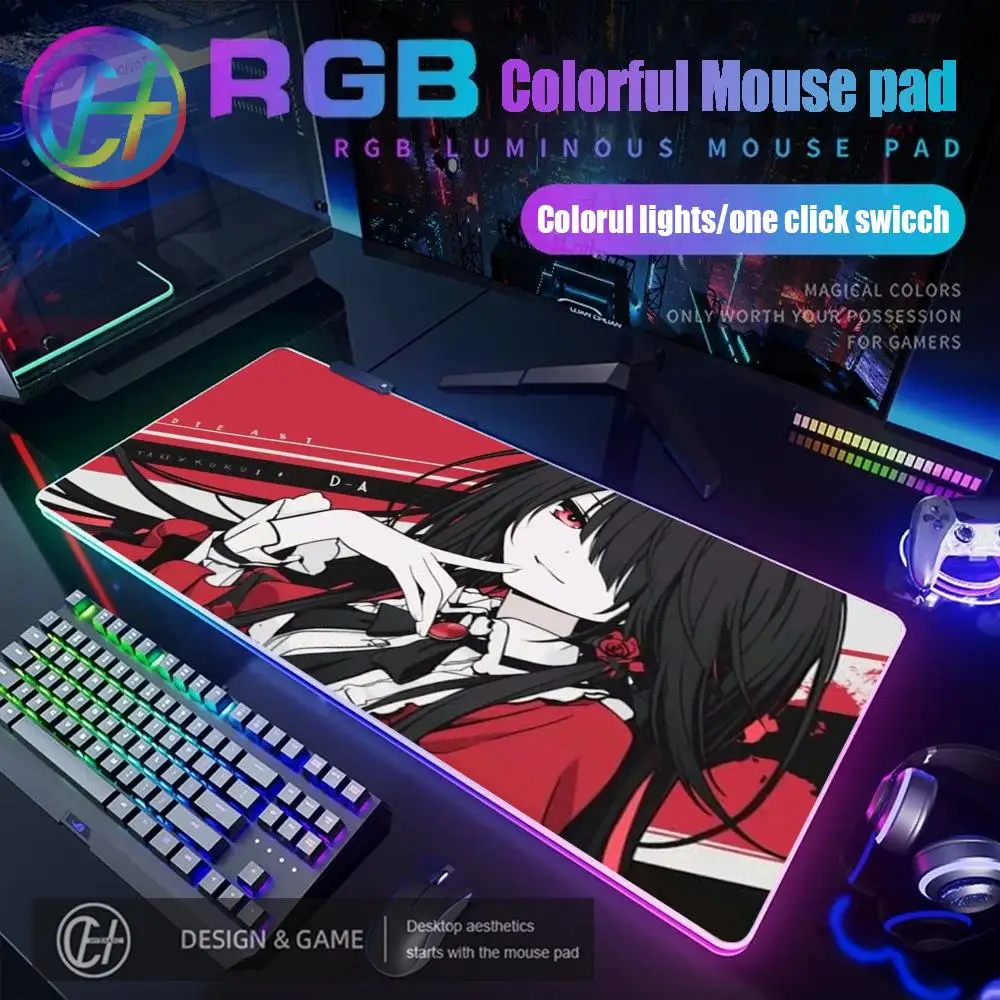 HD RGB K-kurumi T-tokisaki anime Mouse Pad Mousepad Large Gaming Mouse Pad LockEdge Thickened Computer Keyboard Table Desk Mat
HD RGB K-kurumi T-tokisaki anime Mouse Pad Mousepad Large Gaming Mouse Pad LockEdge Thickened Computer Keyboard Table Desk Mat