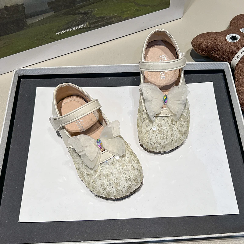 Sparkly Sequins Leather Shoes for Girls 2026 New Autumn Toddler Walking Flats with Cute Bow Elegant Kids Princess Party Shoes
Sparkly Sequins Leather Shoes for Girls 2026 New Autumn Toddler Walking Flats with Cute Bow Elegant Kids Princess Party Shoes