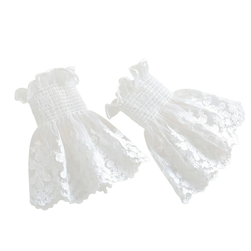 Elegant Lace Detachable Cuffs For Shirt And Sweater Fashionable Arm Accessories D0UB
Elegant Lace Detachable Cuffs For Shirt And Sweater Fashionable Arm Accessories D0UB