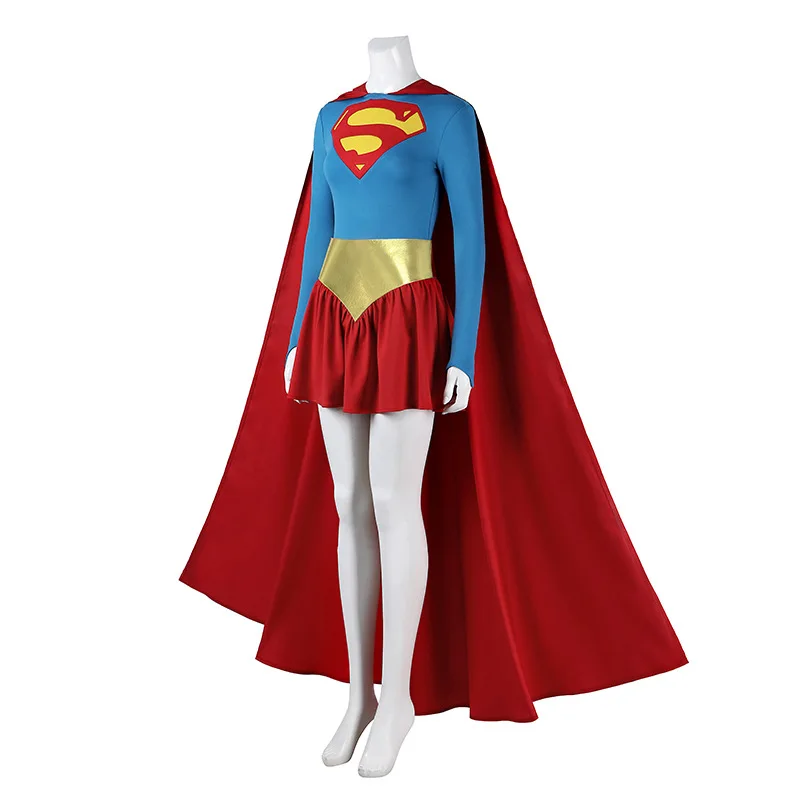 Облегающий костюм для косплея Super Girl Tomorrow Girl с накидкой, комикс, женский костюм супергероя
Облегающий костюм для косплея Super Girl Tomorrow Girl с накидкой, комикс, женский костюм супергероя