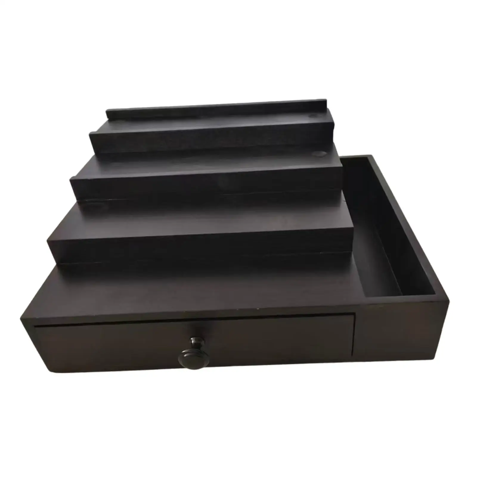 Wooden Perfume Holder Organizer Four Layer Display Stand with Drawer for Cosmetics Jewelry Vanity Cabinet
Wooden Perfume Holder Organizer Four Layer Display Stand with Drawer for Cosmetics Jewelry Vanity Cabinet