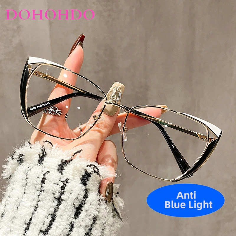 Fashion Trendy Brand Designer Cat Eye Optical Glasses Men And Women Classic Luxury Computer Anti-Blue Light Protection Spectacle
Fashion Trendy Brand Designer Cat Eye Optical Glasses Men And Women Classic Luxury Computer Anti-Blue Light Protection Spectacle