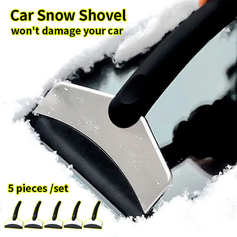 Скребок для льда и щетка для снега 2-в-1 для зимней уборки лобового стекла автомобиля и окон
Скребок для льда и щетка для снега 2-в-1 для зимней уборки лобового стекла автомобиля и окон