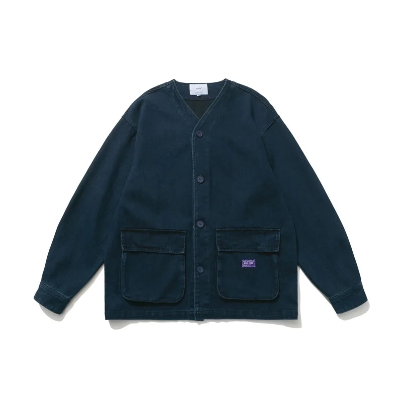 2023 Autumn Cityboy Solid Color Jacket Men's Ready-to-wear Sand-washed Blue-dyed Patch Pocket Jacket
2023 Autumn Cityboy Solid Color Jacket Men's Ready-to-wear Sand-washed Blue-dyed Patch Pocket Jacket