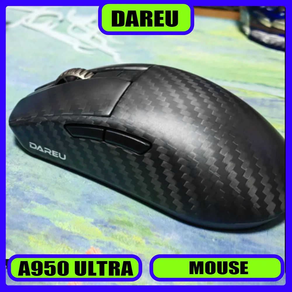 Dareu A950Ultra Esports Мышь из углеродного волокна Беспроводная трехрежимная мышь AIM-750U 500 мАч 8000 Гц Nordic 52840 Легкие эргономичные компьютерные мыши
Dareu A950Ultra Esports Мышь из углеродного волокна Беспроводная трехрежимная мышь AIM-750U 500 мАч 8000 Гц Nordic 52840 Легкие эргономичные компьютерные мыши