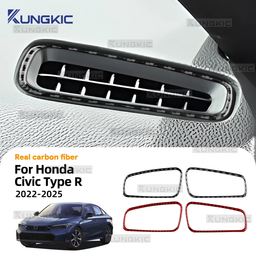 Настоящая мягкая наклейка из углеродного волокна для Honda Civic Type R 11th FL5 2022 2023 2024 2025 Автомобильная воздуховыпускная рамка с обеих сторон приборной панели
Настоящая мягкая наклейка из углеродного волокна для Honda Civic Type R 11th FL5 2022 2023 2024 2025 Автомобильная воздуховыпускная рамка с обеих сторон приборной панели