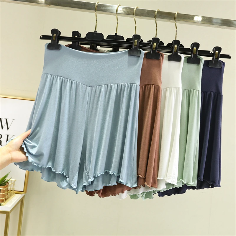 High Waist Loose Short Pants Women's Summer Modal Home Casual Pants Thin Sleepwear Skirt Pants Asymmetric Wide Leg Pants
High Waist Loose Short Pants Women's Summer Modal Home Casual Pants Thin Sleepwear Skirt Pants Asymmetric Wide Leg Pants
