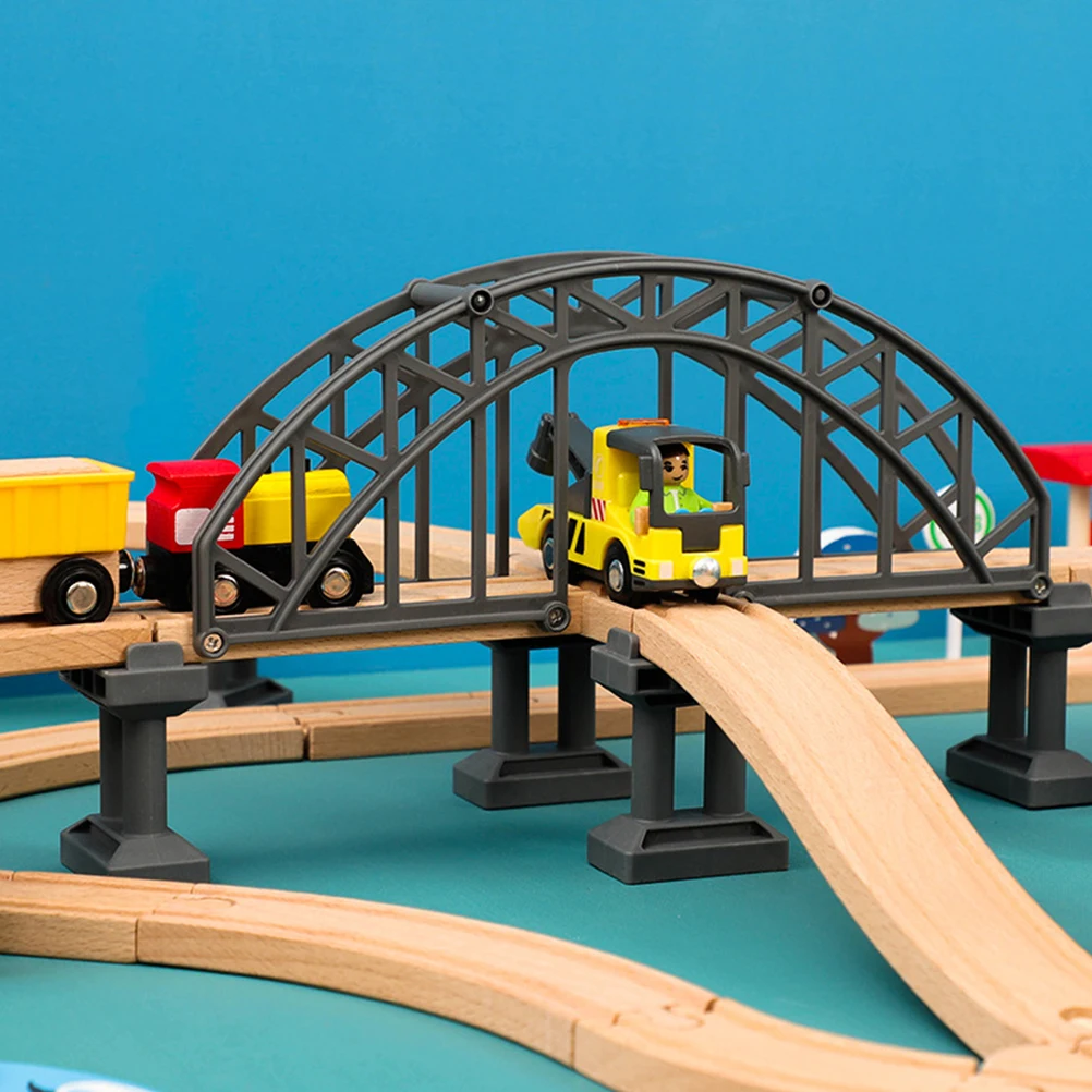 2pcs Train Track Accessories Toy Bridge Railway Plastic Replacement DIY Building Blocks Model Kits Wear Resistance Safe
2pcs Train Track Accessories Toy Bridge Railway Plastic Replacement DIY Building Blocks Model Kits Wear Resistance Safe