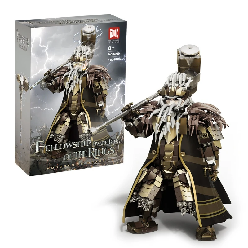 Medieval Fantasy Dwarf Lord Brick Kit, Premium Collectible Dwarf Monarch Figure Small Brick Desktop Display Collection
Medieval Fantasy Dwarf Lord Brick Kit, Premium Collectible Dwarf Monarch Figure Small Brick Desktop Display Collection