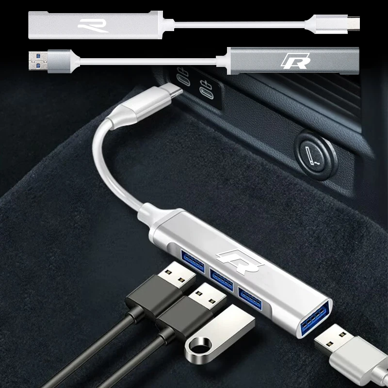 Car Type-C To 4 in 1 USB Converter Charging Adapter Power Cable For Volkswagen VW R Line Golf 4 5 6 7 Touran Polo Accessories
Car Type-C To 4 in 1 USB Converter Charging Adapter Power Cable For Volkswagen VW R Line Golf 4 5 6 7 Touran Polo Accessories