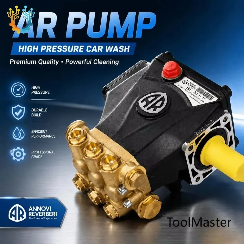 【2026】Annovi Reverberi RR 1520 N RHS Triplex Plunger High-pressure Pump 15 L/min 200bar 5.5 KW For Car Wash And Cleaning Units O
【2026】Annovi Reverberi RR 1520 N RHS Triplex Plunger High-pressure Pump 15 L/min 200bar 5.5 KW For Car Wash And Cleaning Units O