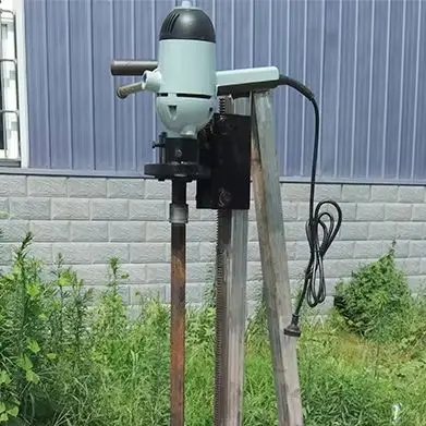 Customized Electric Handheld Compact Drilling Rig – Vertical Stand Design for Household Water Well Use
Customized Electric Handheld Compact Drilling Rig – Vertical Stand Design for Household Water Well Use