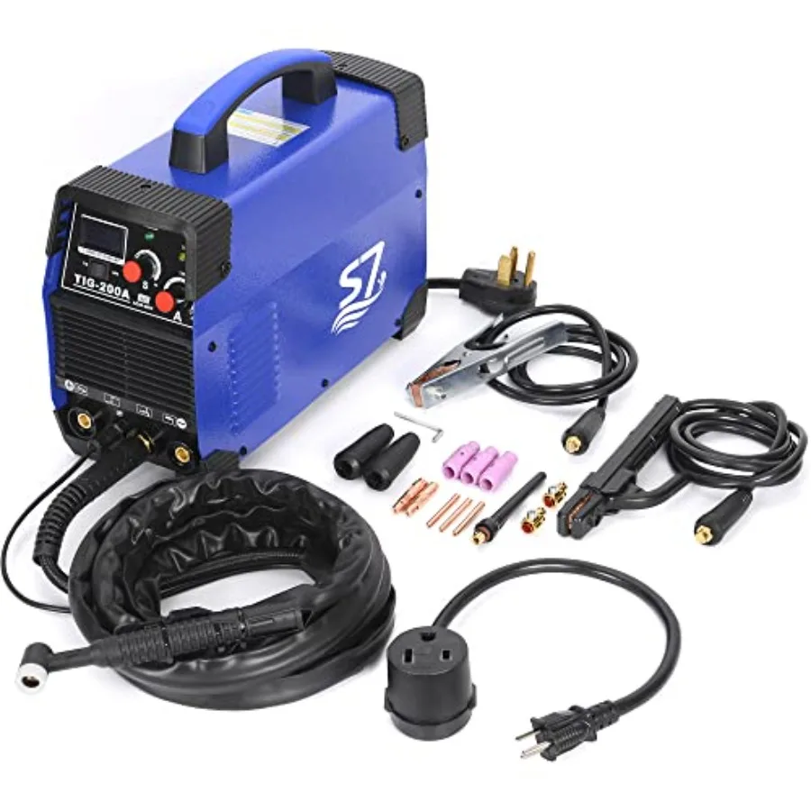 S7 200A HF Start TIG Welder, DC TIG and Stick Welder, 110V/220V Dual Voltage Portable Welding hine for Garage Repair, DIY Proje
S7 200A HF Start TIG Welder, DC TIG and Stick Welder, 110V/220V Dual Voltage Portable Welding hine for Garage Repair, DIY Proje