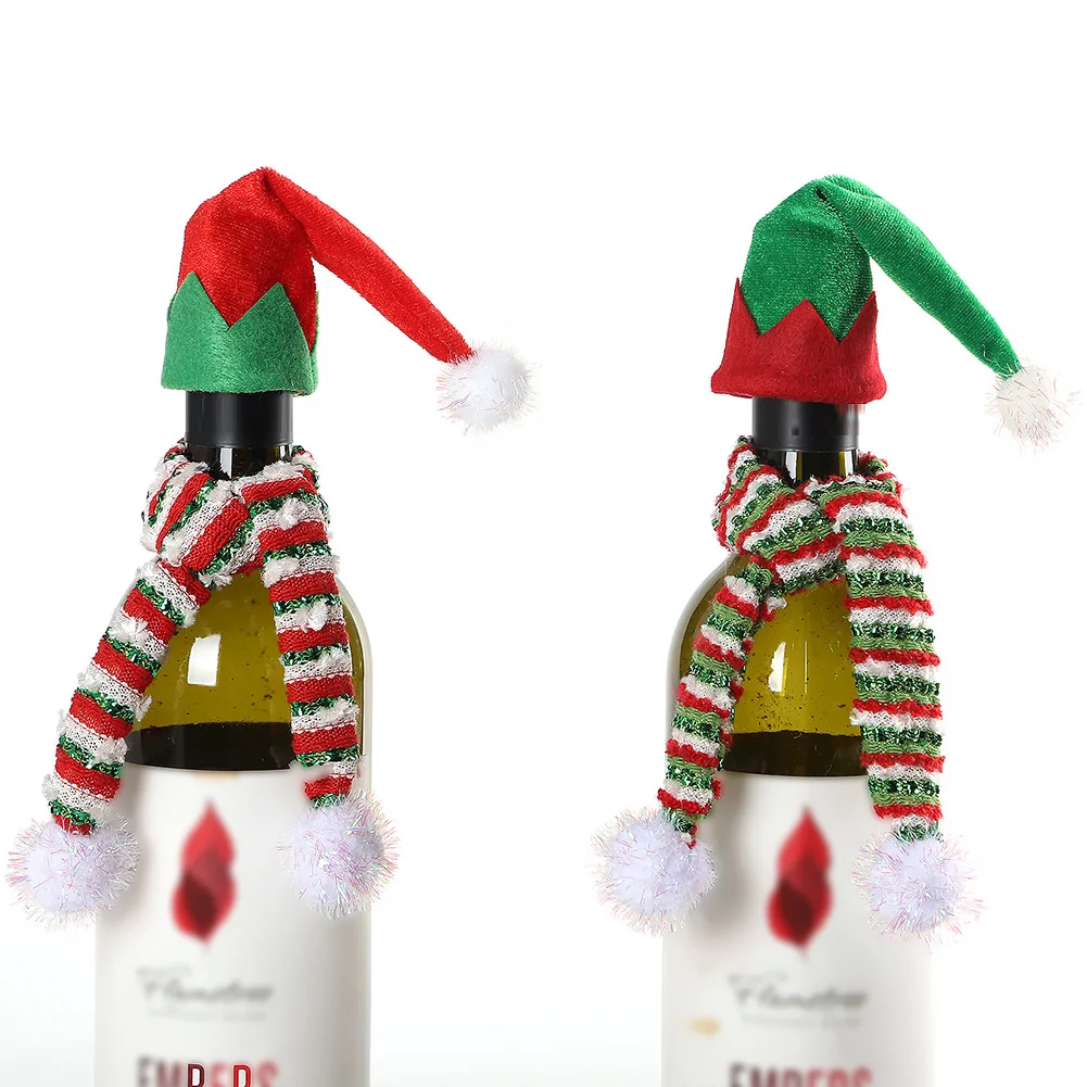 Mini Christmas Hat Cup Bottles Cover Christmas Santa Hats Wine Bottle Hat Creative Bottle Ornament Christmas Decoration
Mini Christmas Hat Cup Bottles Cover Christmas Santa Hats Wine Bottle Hat Creative Bottle Ornament Christmas Decoration