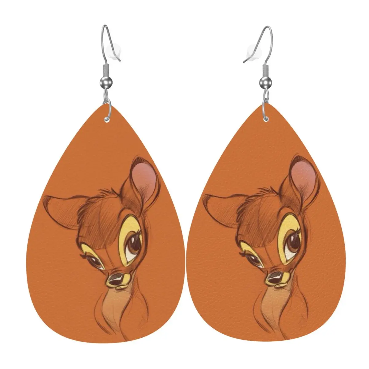 Custom Cartoon Bambi Anime Leather Teardrop Earrings Fashion For Women Jewelry Accessories For Valentine's Day
Custom Cartoon Bambi Anime Leather Teardrop Earrings Fashion For Women Jewelry Accessories For Valentine's Day