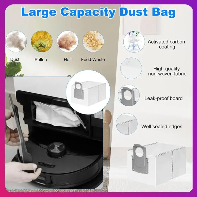 ABKL-For Roborock S8 Maxv Ultra Robot Vacuum Cleaner Main Side Brushes Hepa Filters Mop Cloth Dust Bags Replacement Parts
ABKL-For Roborock S8 Maxv Ultra Robot Vacuum Cleaner Main Side Brushes Hepa Filters Mop Cloth Dust Bags Replacement Parts