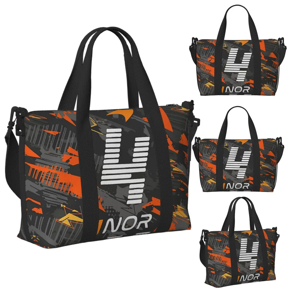 Custom Lando Norris 4 - F1 2023 Beach Travel Bag Large Capacity Tote Bags for Gym Sport Women Shopping Duffle Shoulder Bag
Custom Lando Norris 4 - F1 2023 Beach Travel Bag Large Capacity Tote Bags for Gym Sport Women Shopping Duffle Shoulder Bag