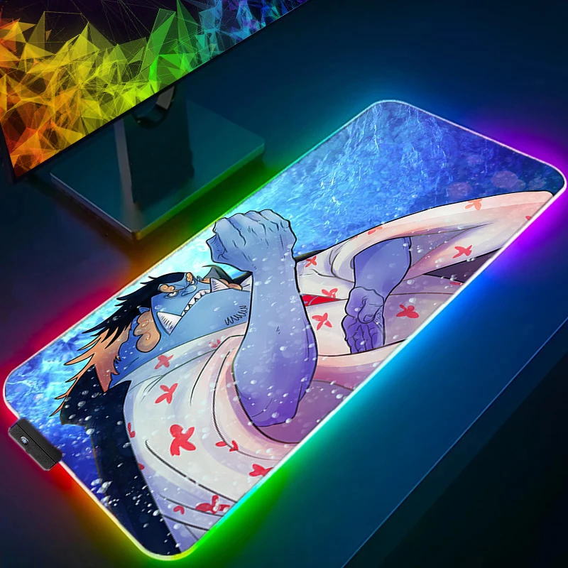 RGB LED Mouse Pad Office Desk Mat Computer Game Mousepad Rubber Keyboard Pad PC Accessories Mouse Mat One Piece Jinbe Tablet Pad
RGB LED Mouse Pad Office Desk Mat Computer Game Mousepad Rubber Keyboard Pad PC Accessories Mouse Mat One Piece Jinbe Tablet Pad