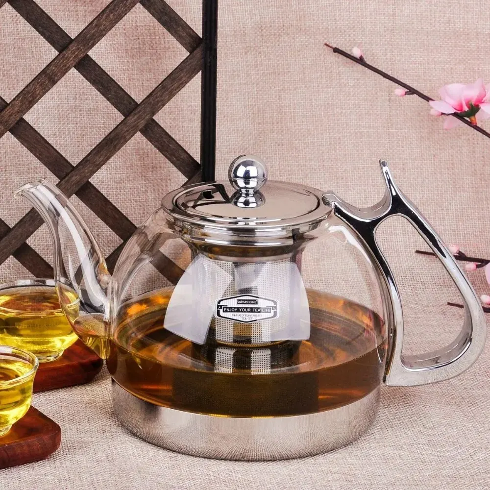 Heat Resistant Glass Teapot Electromagnetic Furnace Multifunctional Teaports Induction Cooker Kettle
Heat Resistant Glass Teapot Electromagnetic Furnace Multifunctional Teaports Induction Cooker Kettle