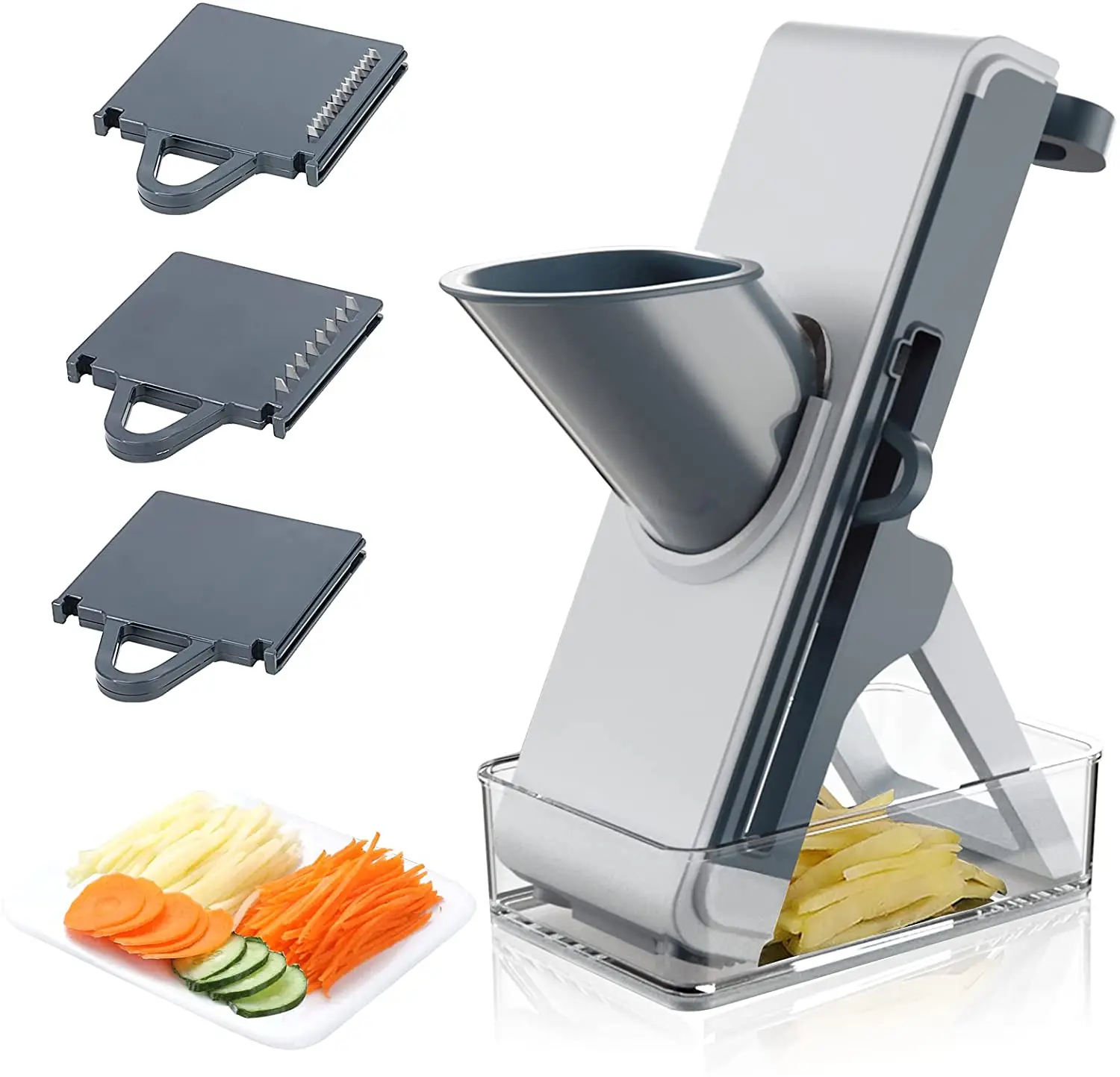 Manual Mandoline Shredder Fruit Meat Slicer Food Cutter Chopper Vegetable Slicer
Manual Mandoline Shredder Fruit Meat Slicer Food Cutter Chopper Vegetable Slicer
