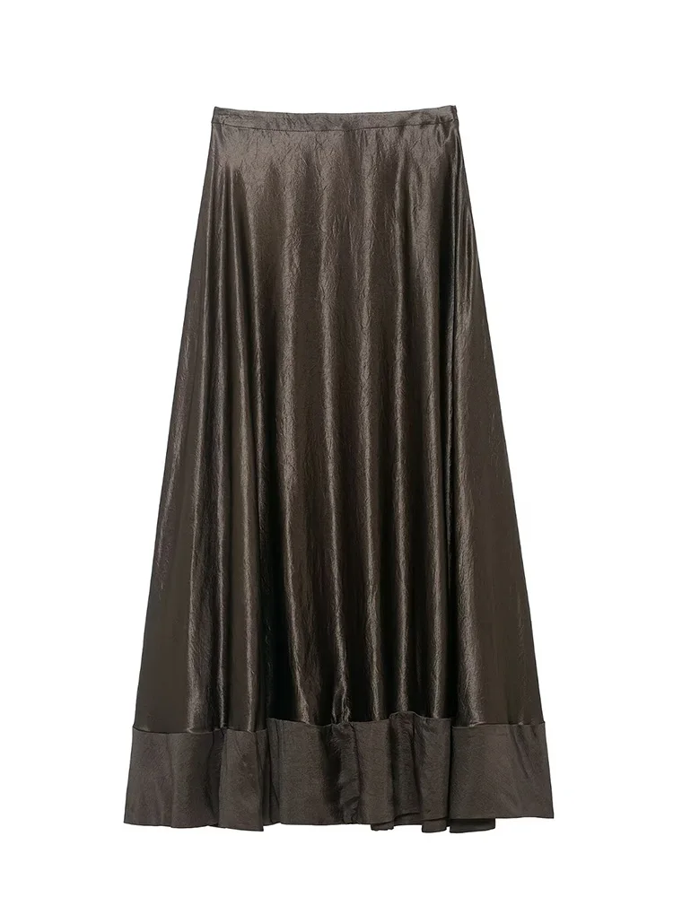 HH женская элегантная лоскутная плиссированная декоративная однотонная повседневная юбка уличная юбка женская шикарная тонкая длинная юбка на молнии с высокой талией
HH женская элегантная лоскутная плиссированная декоративная однотонная повседневная юбка уличная юбка женская шикарная тонкая длинная юбка на молнии с высокой талией