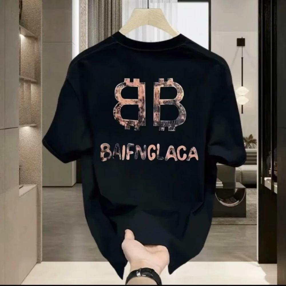 Cheap Tops, Fashionable High-end Luxury Brands 2025 Summer New T-shirts, Printed Men's and Women's Loose Casual Y2K Tops
Cheap Tops, Fashionable High-end Luxury Brands 2025 Summer New T-shirts, Printed Men's and Women's Loose Casual Y2K Tops