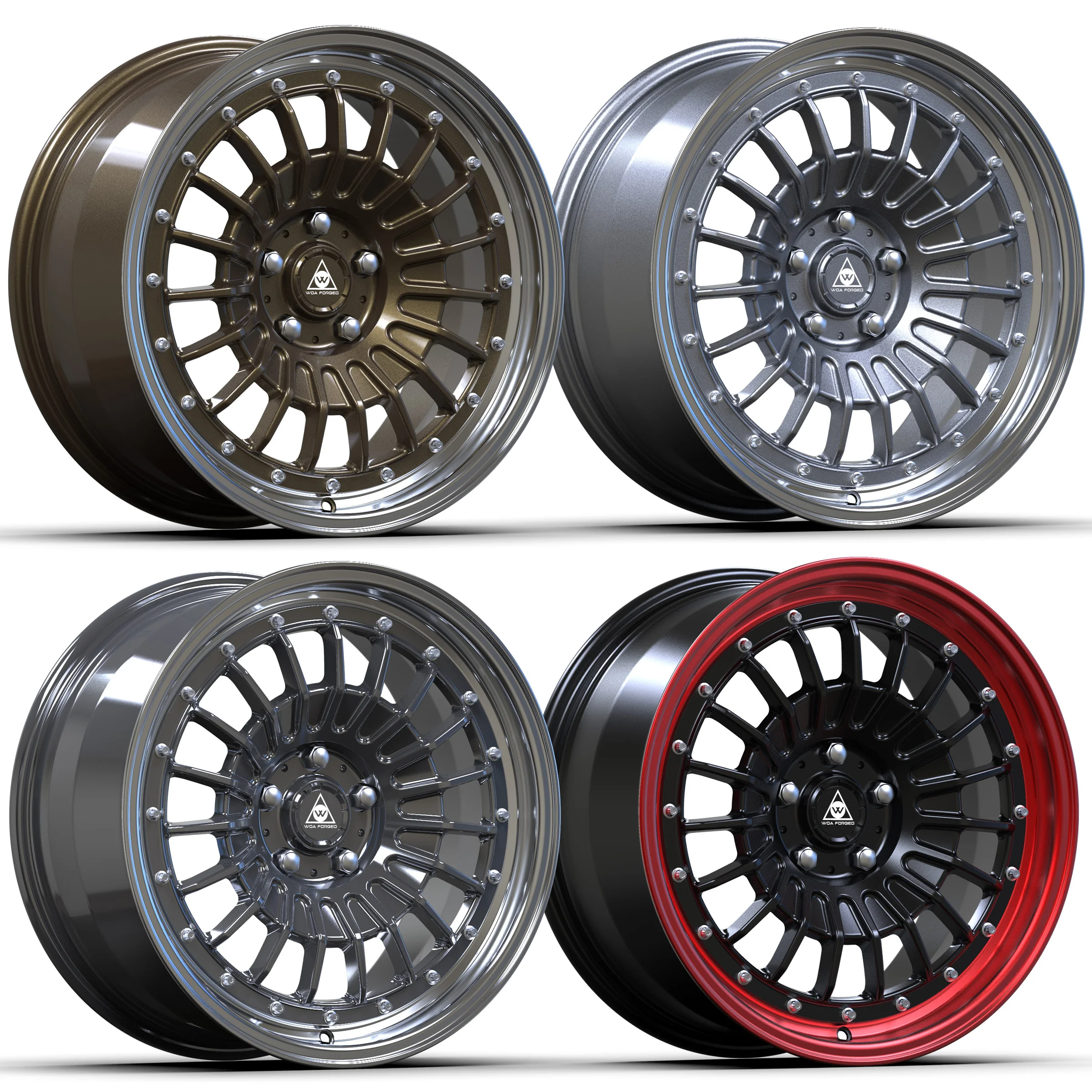 High end customized wheel hub, Multi-PCD Beadlock Forged Rim, 5x112 5x114.3 5x130 high performance car modification wheel parts
High end customized wheel hub, Multi-PCD Beadlock Forged Rim, 5x112 5x114.3 5x130 high performance car modification wheel parts