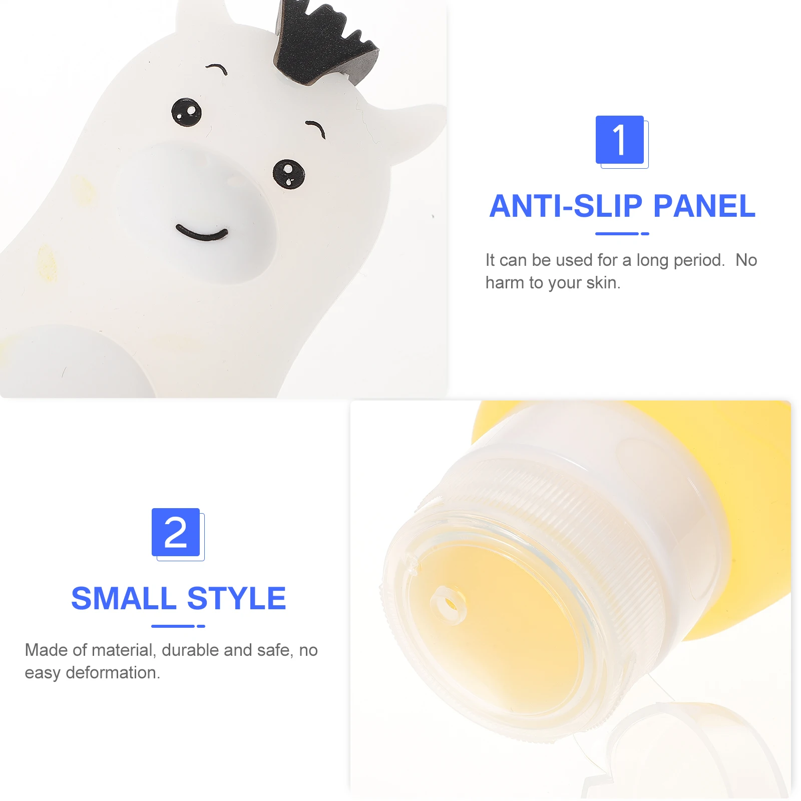 3pcs Portable Lotion Shampoo Dispenser Bottles Empty Storage Shower Gel Travel Size Lightweight 50Ml Pink Rabbit 70Ml Yellow 
3pcs Portable Lotion Shampoo Dispenser Bottles Empty Storage Shower Gel Travel Size Lightweight 50Ml Pink Rabbit 70Ml Yellow