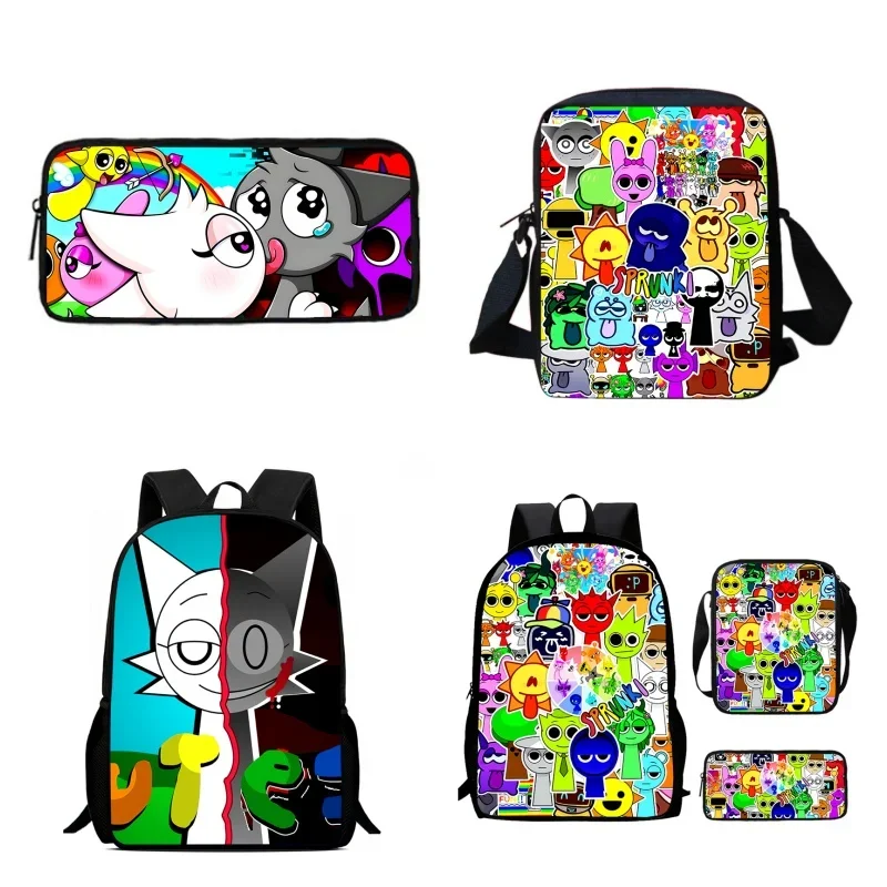 Cartoon Sprunki Child School Backpack With Shoulder Bags Pencil Bags For Kindergarten,Light Weight Stars School Bag For BoyGirl
Cartoon Sprunki Child School Backpack With Shoulder Bags Pencil Bags For Kindergarten,Light Weight Stars School Bag For BoyGirl