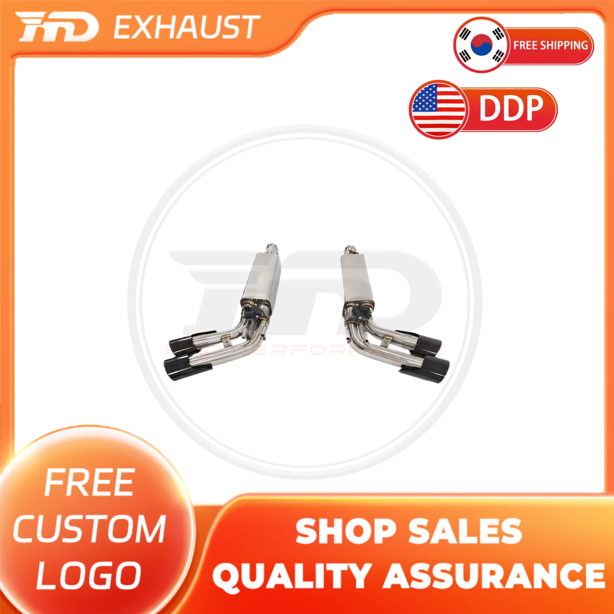 HMD Exclusive customization Stainless Steel Exhaust System Performance Catback for Mercedes Benz G500 G63 W464 With valves tips
HMD Exclusive customization Stainless Steel Exhaust System Performance Catback for Mercedes Benz G500 G63 W464 With valves tips