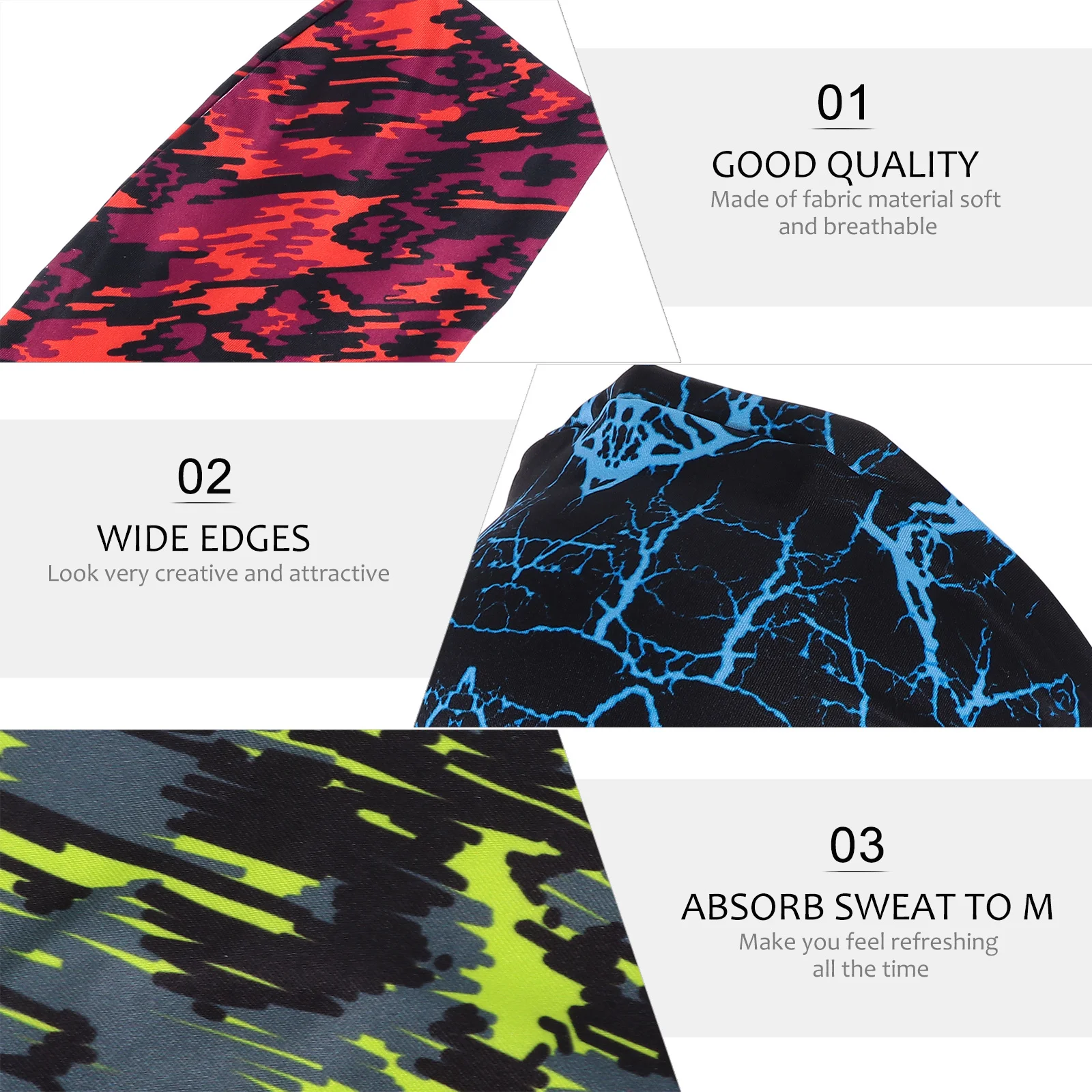 4Pcs Elastic Sweatbands Sports Headband Hair Bands Wide Fitness Hair Accessories for Running Yoga Yoga Headband
4Pcs Elastic Sweatbands Sports Headband Hair Bands Wide Fitness Hair Accessories for Running Yoga Yoga Headband