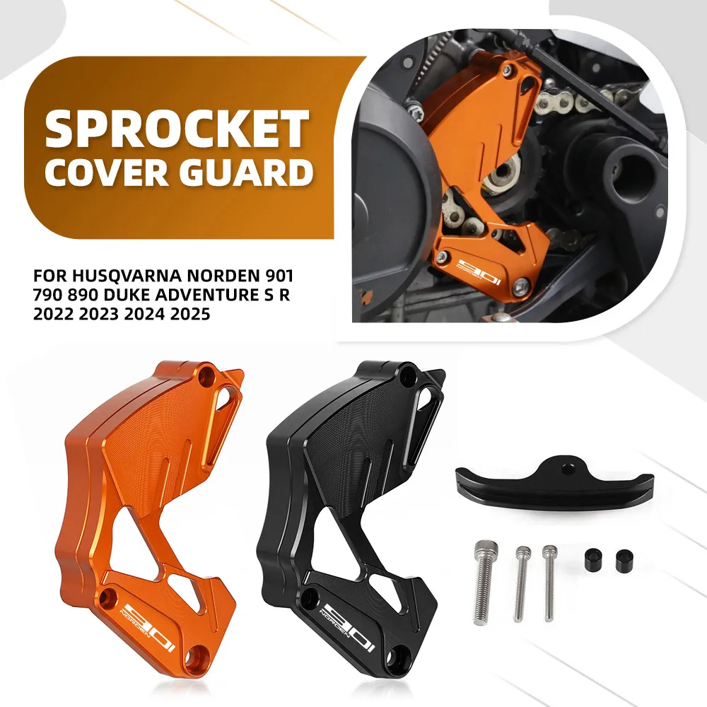 For Husqvarna 901 NORDEN 901 790 890 Duke Adventure S R 2020 2021 2022 2023 2024 2025 Chain Guard Cover Sprocket Guard Protector
For Husqvarna 901 NORDEN 901 790 890 Duke Adventure S R 2020 2021 2022 2023 2024 2025 Chain Guard Cover Sprocket Guard Protector
