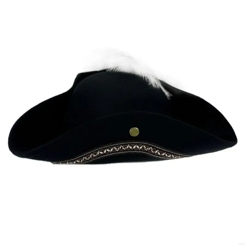 Embroidery Cosplay Pirate Caps For Children's Party Props Kids' Pirate Role Play Studded Fedoras
Embroidery Cosplay Pirate Caps For Children's Party Props Kids' Pirate Role Play Studded Fedoras