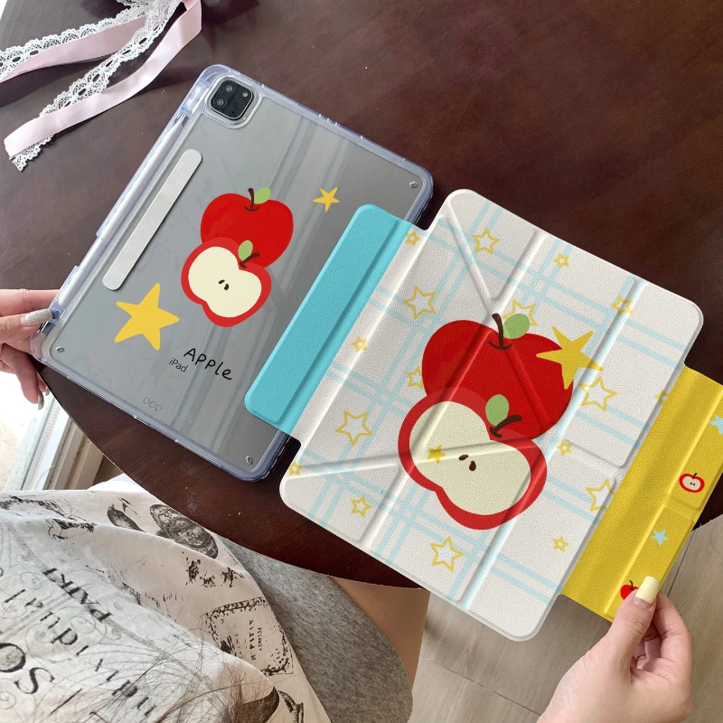 Grid Cute Apple Star Tablet Case For iPad Pro 11 12.9 13 A16 M2 M4 M3 M5 Shell 8.3 9.7 10.2 5/6/7/8/9/10/11th Air 3 4 5 6 Cover
Grid Cute Apple Star Tablet Case For iPad Pro 11 12.9 13 A16 M2 M4 M3 M5 Shell 8.3 9.7 10.2 5/6/7/8/9/10/11th Air 3 4 5 6 Cover