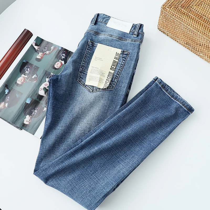 Slim Fit Men's Denim Jeans Washed Elastic Versatile Casual Long Pants Fashionable Commute Suitable for All Occasions
Slim Fit Men's Denim Jeans Washed Elastic Versatile Casual Long Pants Fashionable Commute Suitable for All Occasions