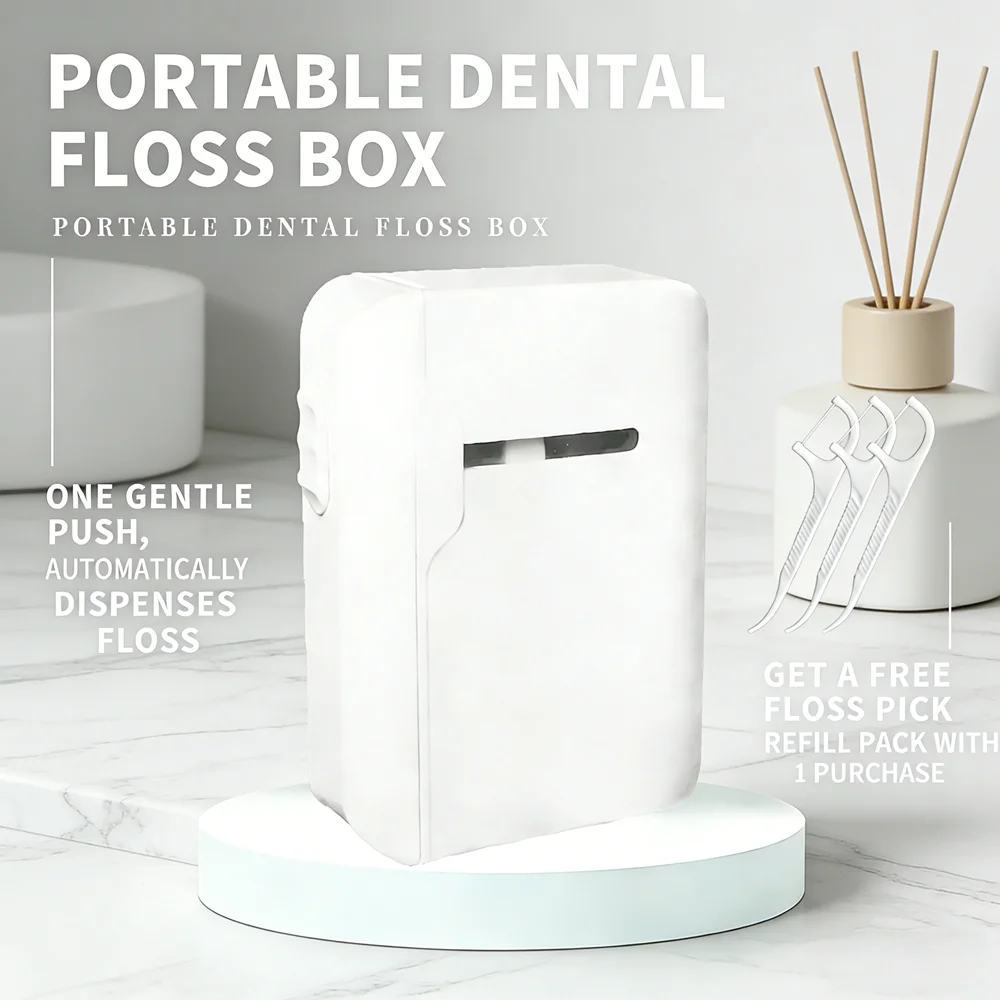 80 Pcs Dental Floss Picks + Premium Auto Pop-Up Dispenser Portable Storage Oral Care Kit Home Travel Use
80 Pcs Dental Floss Picks + Premium Auto Pop-Up Dispenser Portable Storage Oral Care Kit Home Travel Use
