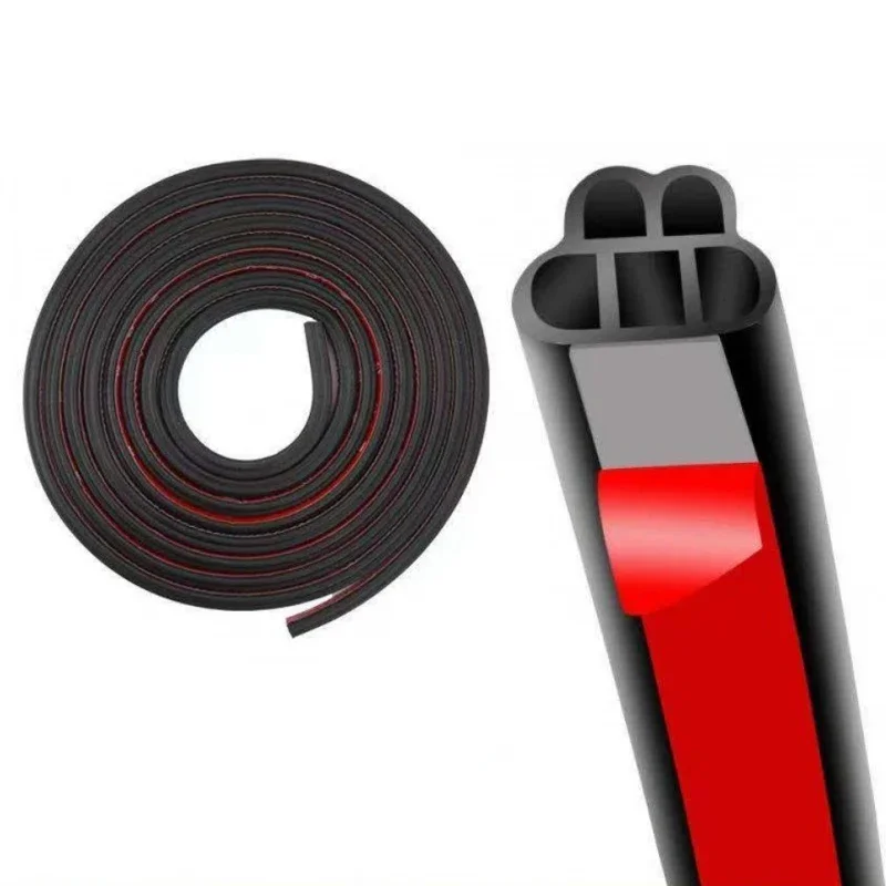 1Pc Rubber 5M Double-layer B Type Car Seal Strip Universal Auto Door and Trunk Thicken Anti-noise Sealing Decorative Strip Parts
1Pc Rubber 5M Double-layer B Type Car Seal Strip Universal Auto Door and Trunk Thicken Anti-noise Sealing Decorative Strip Parts