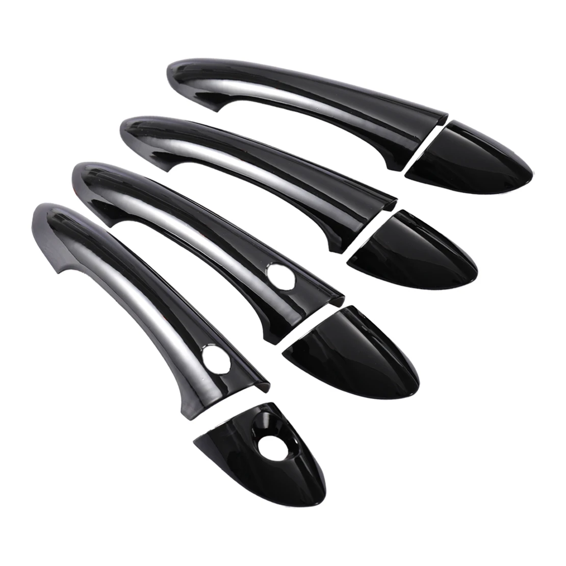 1 Set Black ABS Car Exterior Door Handle Covers Trims with Smart Key Hole Fit for Hyundai Sonata 2011 2012 2013 2014 New
1 Set Black ABS Car Exterior Door Handle Covers Trims with Smart Key Hole Fit for Hyundai Sonata 2011 2012 2013 2014 New
