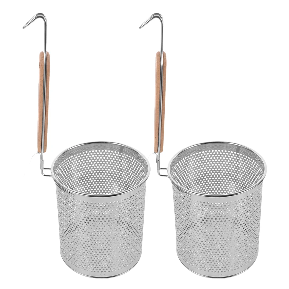2pcs Stainless Strainer Basket for Boiling Strainer With H Pasta Large Diameter Pasta Basket Kitchen Tool
2pcs Stainless Strainer Basket for Boiling Strainer With H Pasta Large Diameter Pasta Basket Kitchen Tool